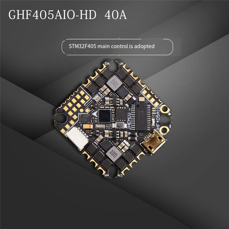 ABTI-GHF405AIO-HD 40A AIO Flig - Drone Racing Flight Controller 评论和价格