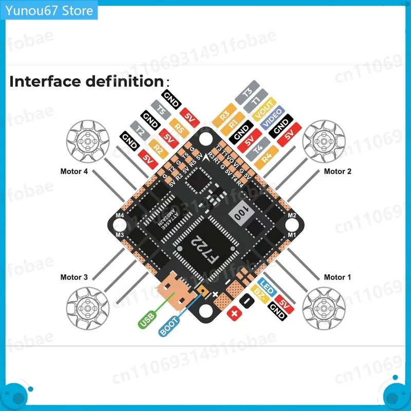 For GEPRC GEP-F722-45A AIO V2  - Drone Racing Flight Controller 评论和价格